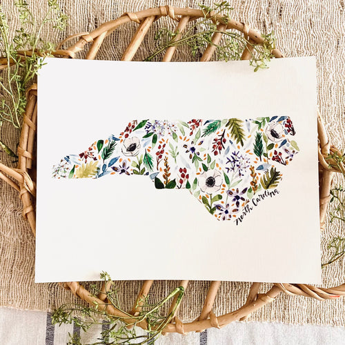 North Carolina State Print