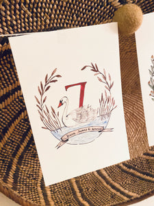 Twelve Days of Christmas Print Set