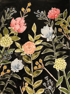 Heather Midnight Floral Print