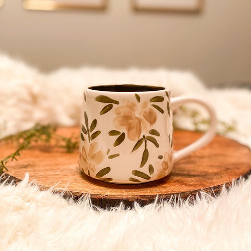 Peony Blooms Mug