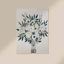 Load image into Gallery viewer, Custom Bridal Bouquet Painting